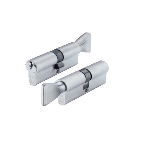 V6 Euro Cylinder and Turn 110mm Master Keyed