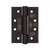 Square / Powder Coat Black