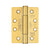 Square / Brass Finish / Anti Tarnish