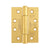 Square / PVD Satin Brass