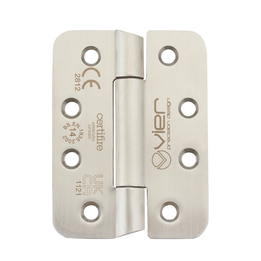 Grade 14 Concealed Knuckle Hinge SS201 – Hospital Tip
