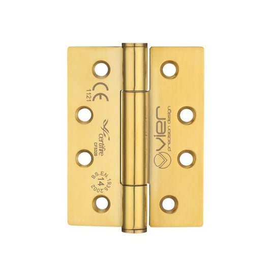 Grade 14 Concealed Bearing Hinge - Grade 201 - 102 x 76 x 3MM PVD