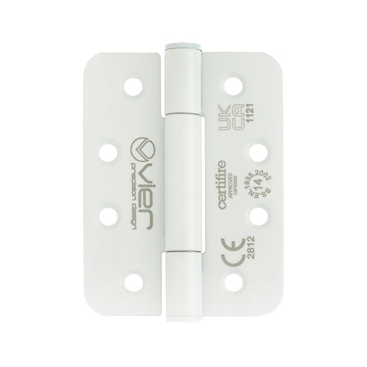 Grade 14 Concealed Bearing Hinge Radius - 102 x 76 x 3mm