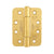 Radius / PVD Satin Brass