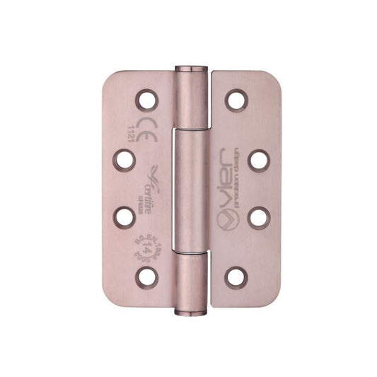 Grade 14 Concealed Knuckle Radius Hinges - 102mm x 76mm x 3mm