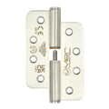 102x76x3mm Stainless Steel Lift Off Hinge, Grade 13, Radius