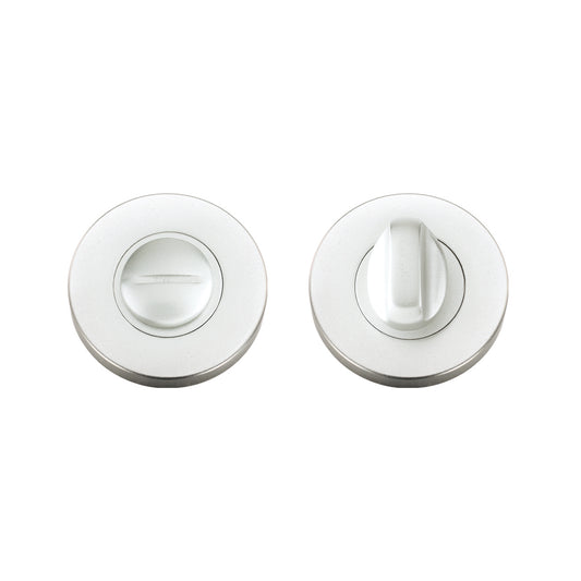 Turn and Release with Escutcheons and 5mm Spindle - 53mm Dia