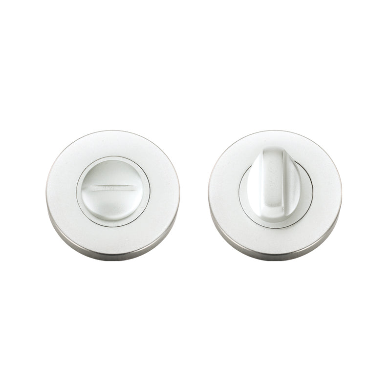 Turn and Release with Escutcheons and 5mm Spindle - 53mm Dia