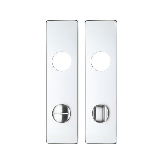 Spare Push on Bathroom Backplate for Aluminium including the Turn and release