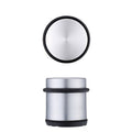 Zoo Hardware Door Viewer with Glass Lens, featuring a 14mm diameter and 180° angle of vision. The viewer has a sleek metallic finish with black rubber accents, designed for easy installation.