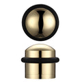 Domed Floor Mounted Door Stop – 31mm Dia, 35mm Projection