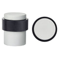 Door Stop Floor Mounted - Round Collar - Flat Top