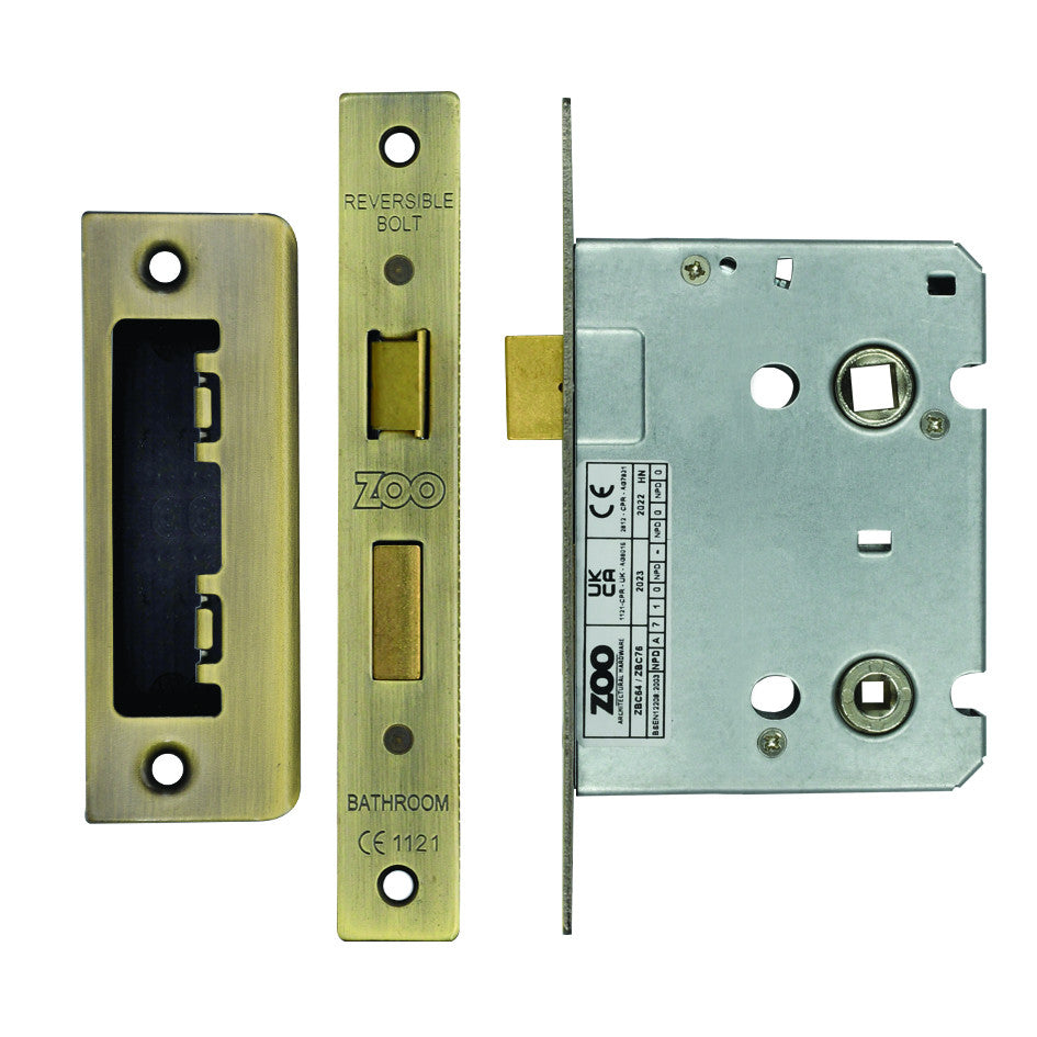 Bathroom Lock – 57mm Centres