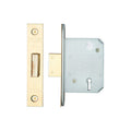 British Standard 5 Lever Deadlock – 64mm & 76mm 64mm PVD Brass Standard Keyed Love Handles uk