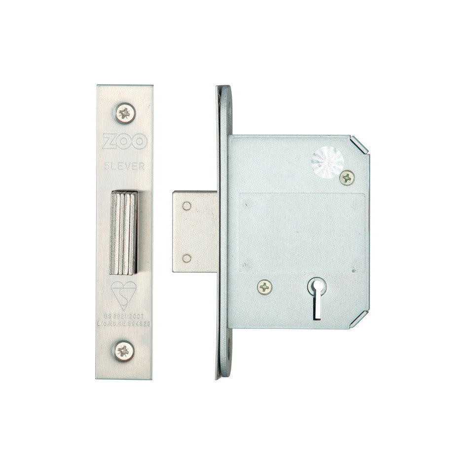 British Standard 5 Lever Deadlock – 64mm & 76mm