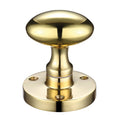 Zoo Oval Mortice Knob - 60.5mm Rose Diameter