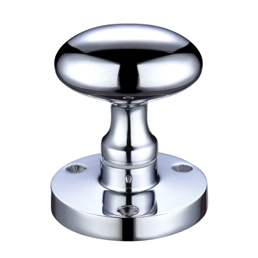 Zoo Oval Mortice Knob - 60.5mm Rose Diameter