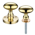 Oval Rim Knob - 60.5mm Rose Diameter
