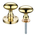 Zoo Oval Mortice Knob - 60.5mm Rose Diameter