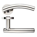 Arched "T-Bar" Lever on round Rose