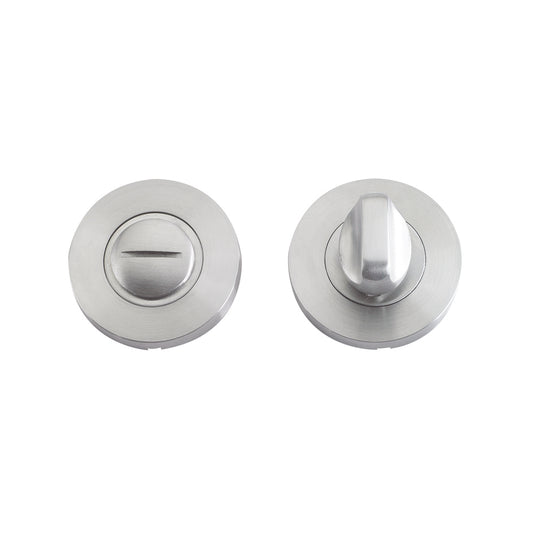 Thumb Turn and Release Complete with Escutcheons & 5mm Spindle - Grade 201