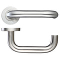 Zoo Hardware Return-to-Door Lever 19mm — Push-On 52mm Rose, Grade 201