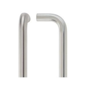 19mm D Pull Handle - Grade 201 - Bolt Through Fixings