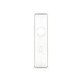Zoo Hardware Cover Plate for 19mm Return to Door Lever on Short Backplate in a polished silver finish, designed for a lock with 57mm center, measuring 45mm by 180mm.