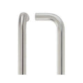 19mm D Pull Handle - 150mm Centres - Bolt Through Fixings