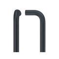 19mm x 300mm Bolt Fix Pull Handle - Rosso