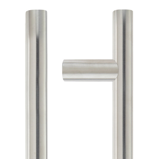 19mm Guardsman Pull Handle - Grade 201 - Bolt Through Fixings