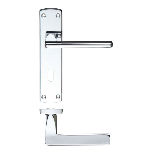 Leon Lever Lock (57mm c/c) On Backplate - 170mm x 40mm
