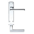 Leon Lever Lock (57mm Centres) On Backplate - 170mm x 40mm