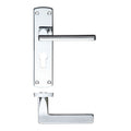 Leon Lever Euro Lock (47.5mm Centres) On Backplate