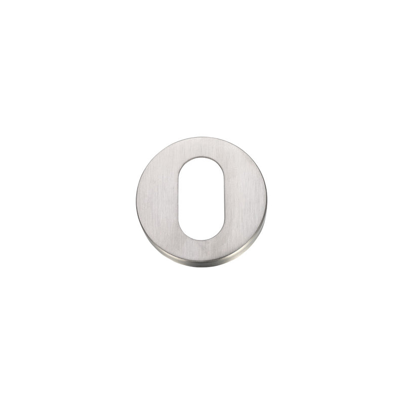 Oval Profile Escutcheon - Pairs