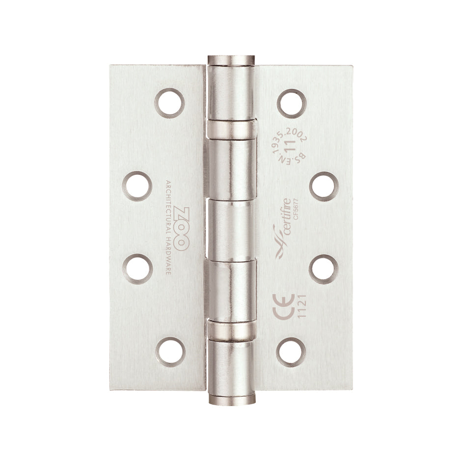 Ball Bearing Hinge - Steel 102 x 76 x 3mm