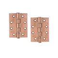 Grade 13 Hinges - Ball Bearing 102mm x 76mm x 3mm Square Corner