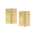 Grade 13 Hinges - Ball Bearing 102mm x 76mm x 3mm Square Corner