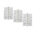 Grade 13 Hinges - Ball Bearing 102mm x 76mm x 3mm Square Corner