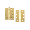 Grade 13 Hinges - Ball Bearing 102mm x 76mm x 3mm Square Corner