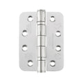Grade 13 Hinges - Ball Bearing 102mm x 76mm x 3mm Pair And a Half Radius Corner