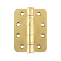 Grade 13 Hinges - Ball Bearing 102mm x 76mm x 3mm Pair And a Half Radius Corner