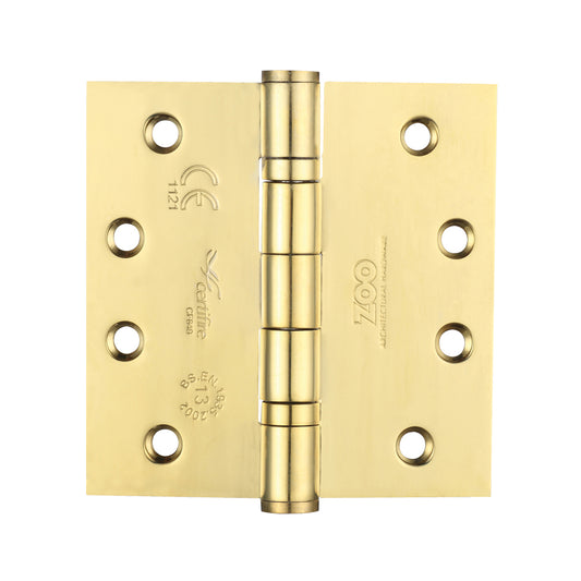 Grade 13 Ball Bearing Hinge Stainless Steel - Grade 201 - 100 x 100 x 3mm