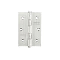 Stainless Steel Slim Knuckle Door Hinge 76 x 52 x 1.5mm