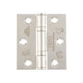 Grade 11 Bearing Hinges - 76mm x 67mm x 2.5mm Square Corner