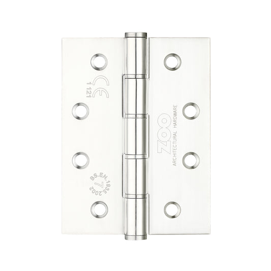 Grade 7 4 Washered Hinge Stainless Steel - Grade 201 - 102 x 76 x 2mm