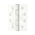 Grade 7 4 Washered Hinge Stainless Steel - Grade 201 - 102 x 76 x 2mm