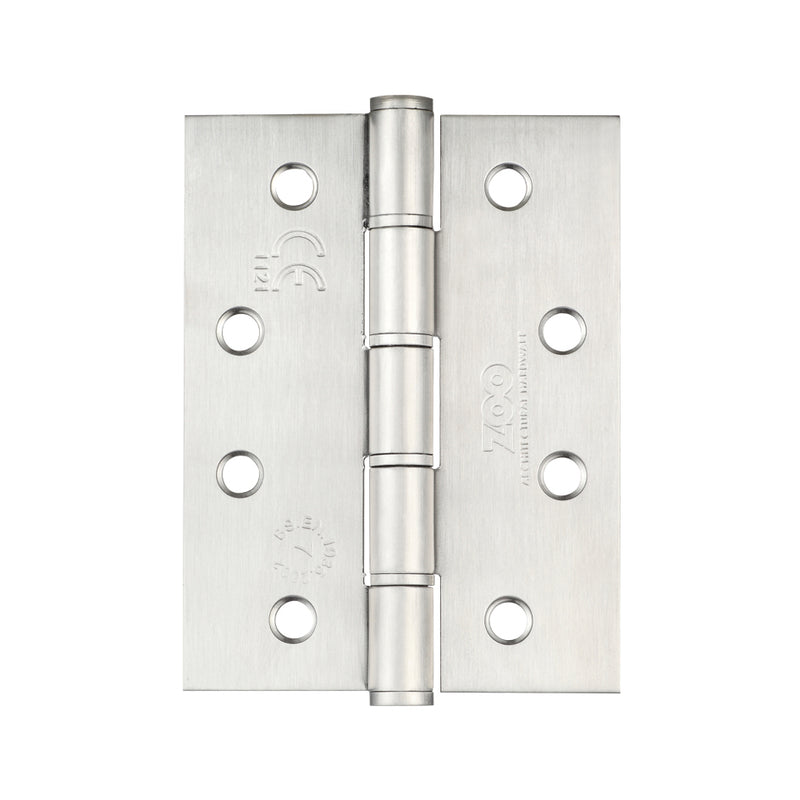 Grade 7 4 Washered Hinge Stainless Steel - Grade 201 - 102 x 76 x 2mm