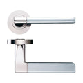 Venice Lever - Screw On Rose - Dual finish