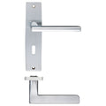 Venice Lever Lock (57mm Centres) On Backplate - 180x43mm